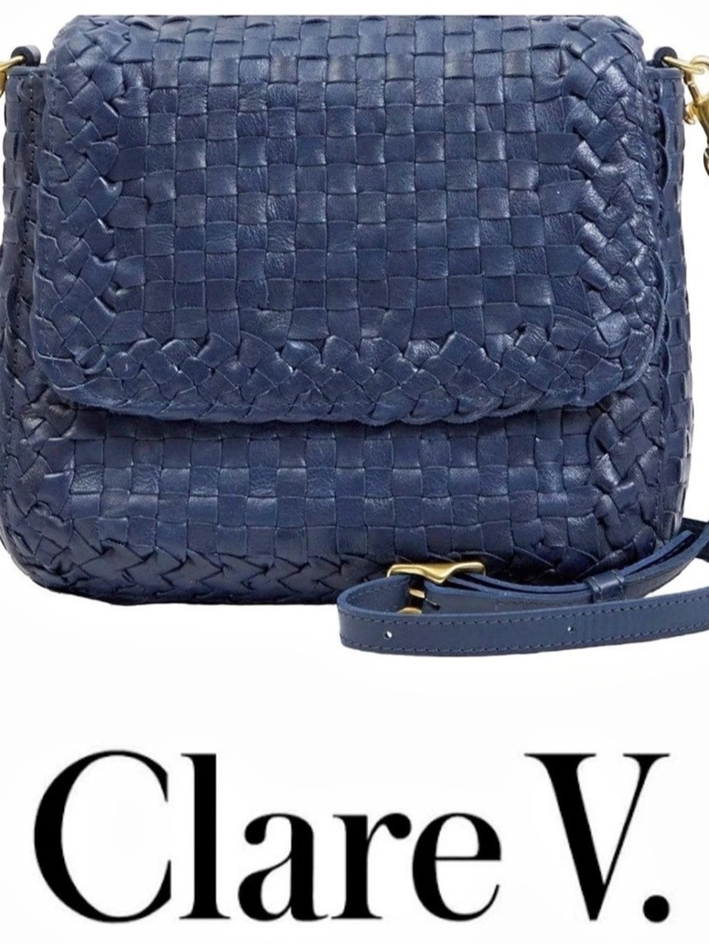 Clare V. Woven Louis Bag
